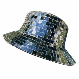 70s Disco Ball Hat - Y2K Aesthetic Accessory for Trendy Outfits