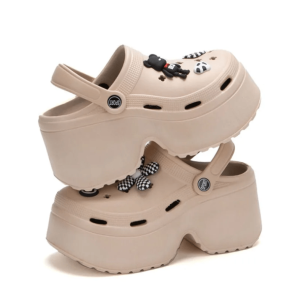 Aesthetic Platform Crocs: Y2K Coquette Style Footwear for Trendy Looks