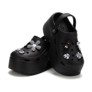 Aesthetic Platform Crocs: Y2K Coquette Style Footwear for Trendy Looks