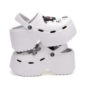 Aesthetic Platform Crocs: Y2K Coquette Style Footwear for Trendy Looks