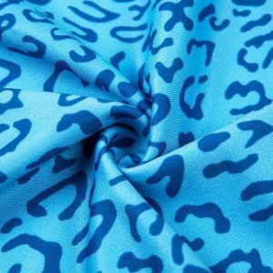 Blue Leopard Dress - Y2K Aesthetic Clothing for Trendy Outfits