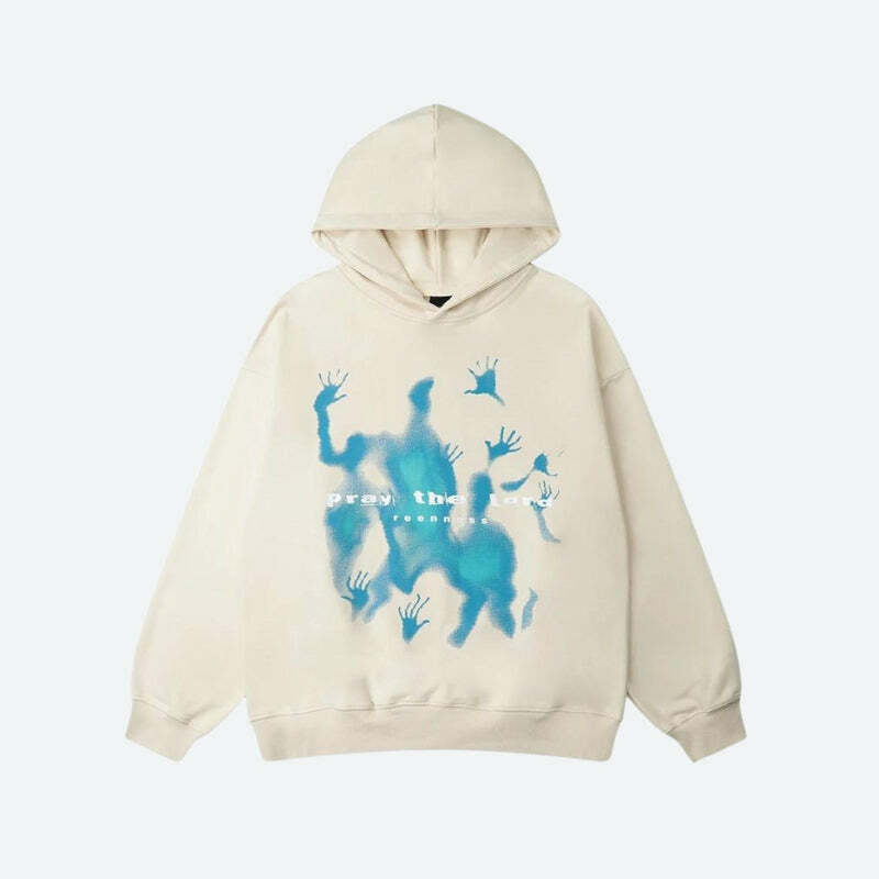 Blue Souls Hoodie: Y2K Aesthetic Clothing for Unique Style Lovers