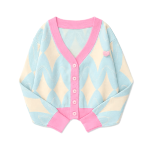 Candy Floss Pastel Sweater - Y2K Aesthetic Coquette Style Clothing