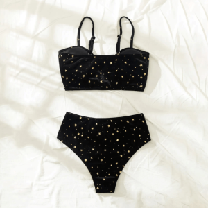 Celestial Y2K Aesthetic Swimsuit - Coquette Style for Trendy Outfits