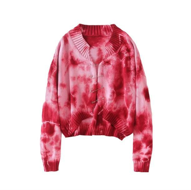 Color Explosion Sweater - Y2K Aesthetic Clothing for Trendy Outfits