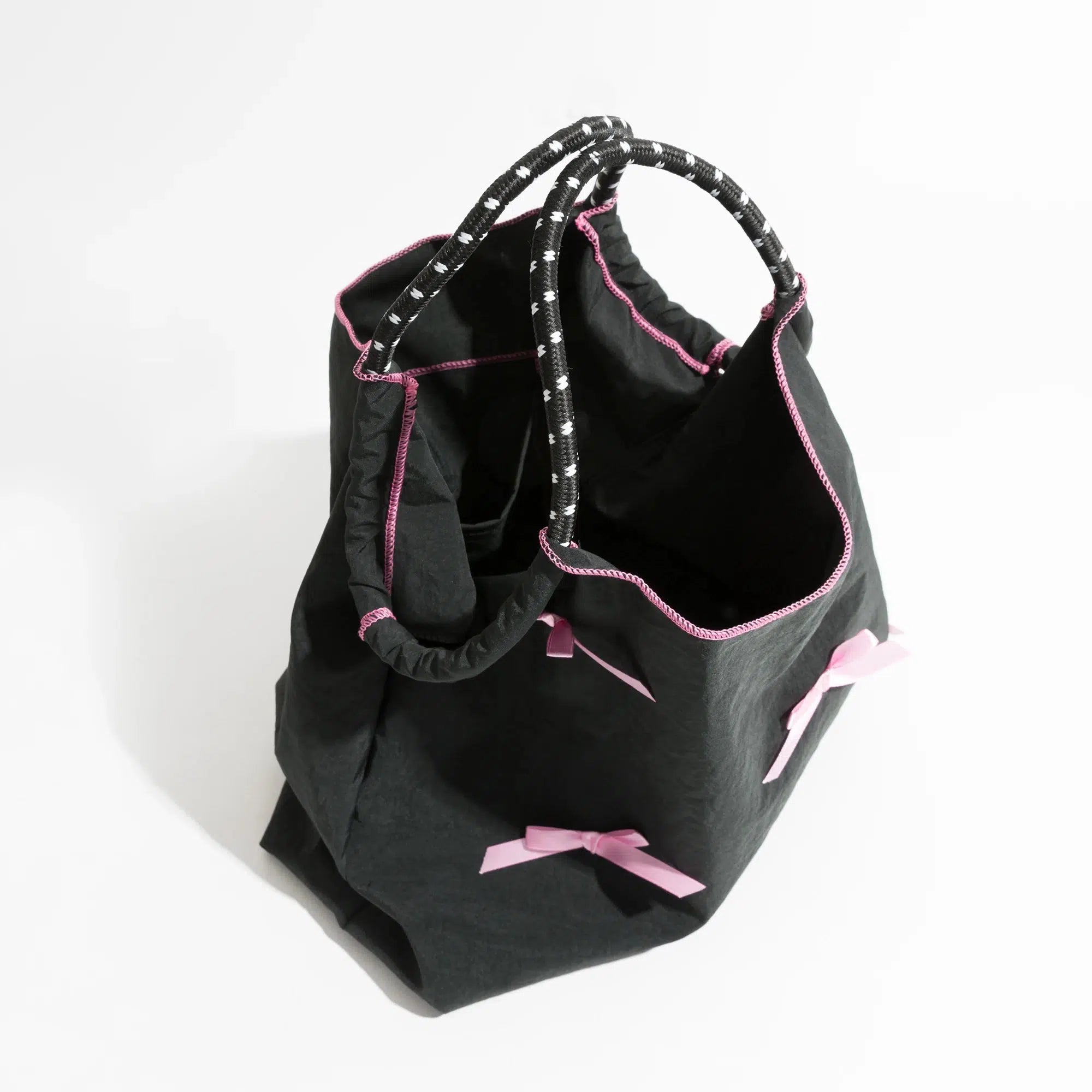 Coquette Bow Shoulder Bag - Y2K Aesthetic Fashion Accessory