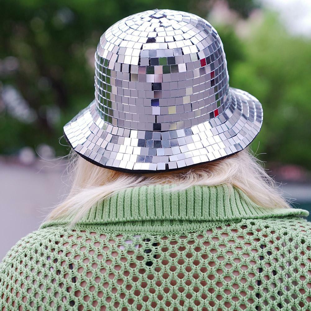 Disco Ball Cowgirl Hat - Y2K Aesthetic Accessory for Trendy Outfits