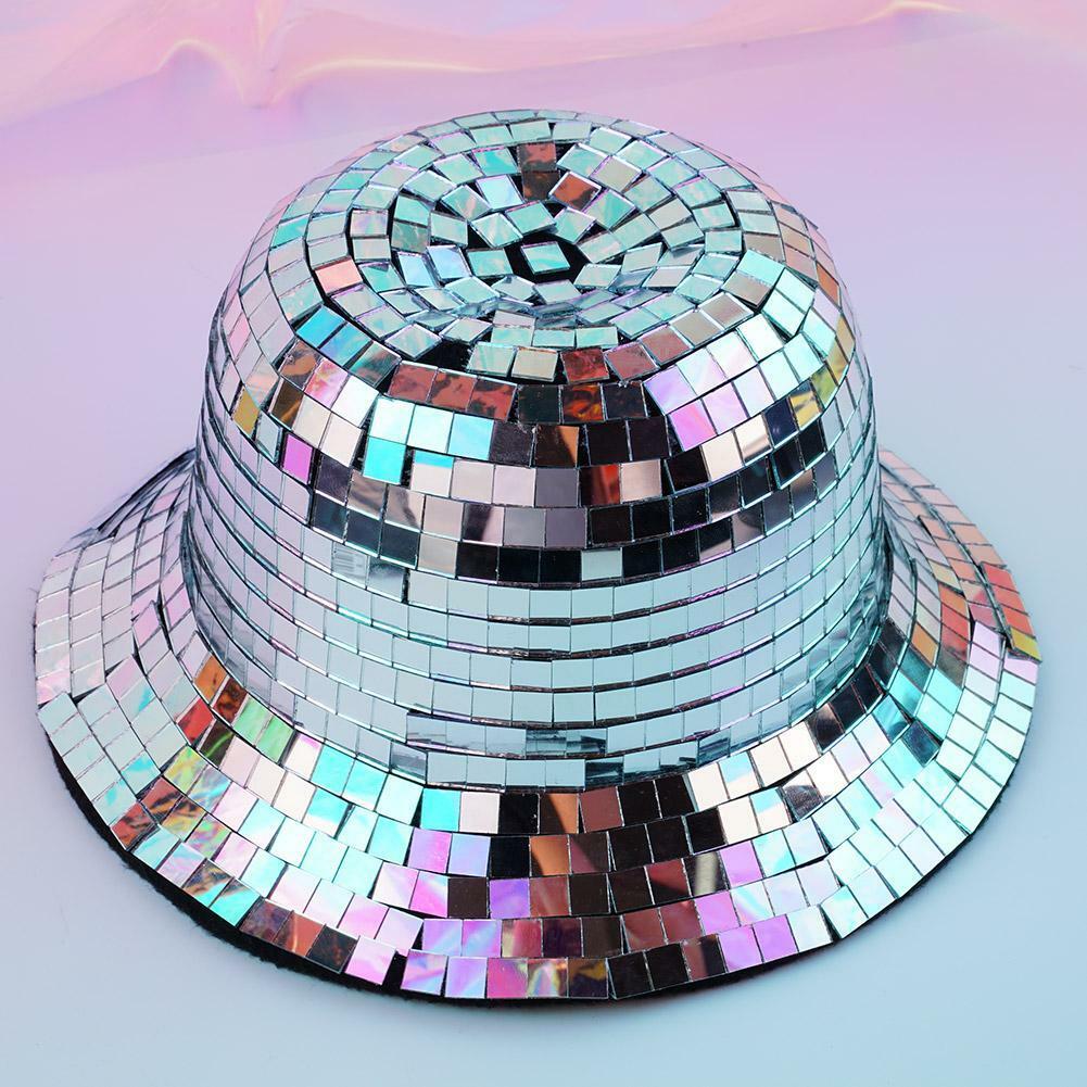 Disco Ball Cowgirl Hat - Y2K Aesthetic Accessory for Trendy Outfits