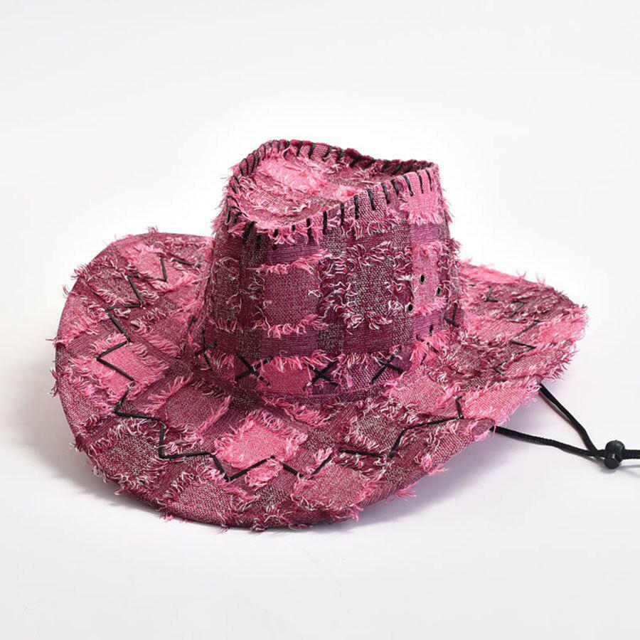 Disco Cowgirl Hat: Y2K Aesthetic Accessory for Trendy Outfits