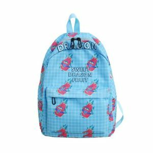 Dragon Fruit Backpack: Y2K Aesthetic, Coquette Style, Trendy Fashion