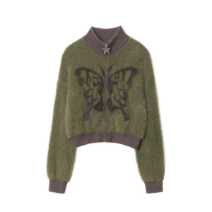 Fairy Grunge Sweater: Y2K Aesthetic Clothing for Unique Style Lovers