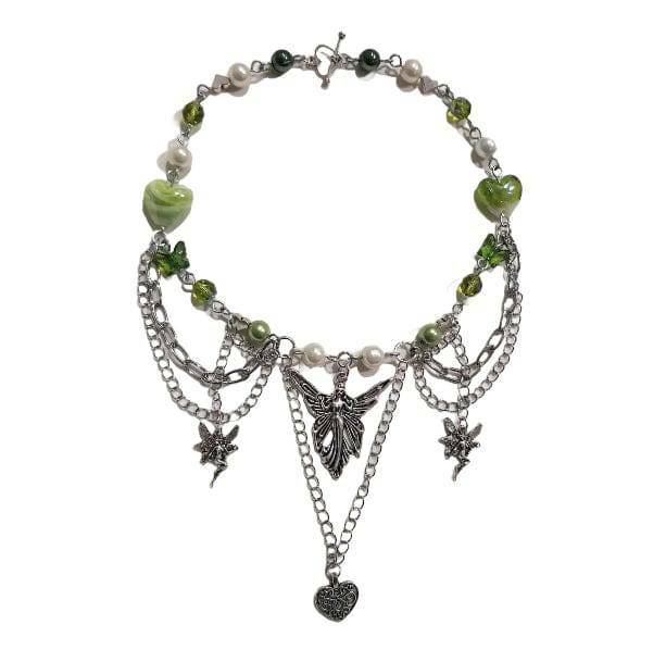 Fairycore Aesthetic Necklace - Enchanting Y2K & Coquette Style Jewelry