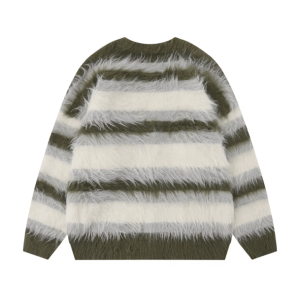 Fluffy Plush Cozy Sweater - Y2K Aesthetic Clothing for Trendy Outfits