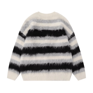 Fluffy Plush Cozy Sweater - Y2K Aesthetic Clothing for Trendy Outfits