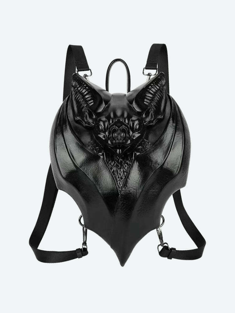 Goth Bat Backpack: Y2K Aesthetic, Coquette Style, and Unique Fashion