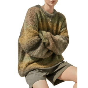 Gradient Retro Sweater - Y2K Aesthetic Clothing for Trendy Outfits