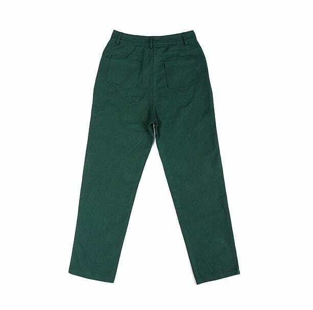 Grassy Green Y2K Pants: Trendy Coquette Aesthetic Outfit Essential