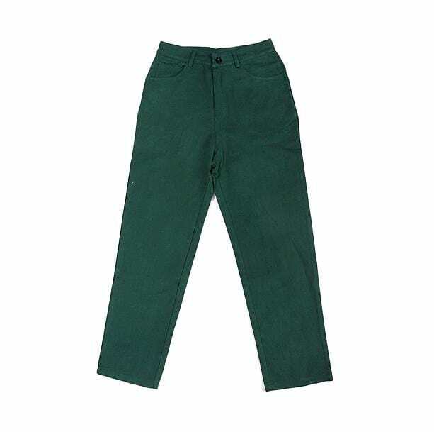 Grassy Green Y2K Pants: Trendy Coquette Aesthetic Outfit Essential