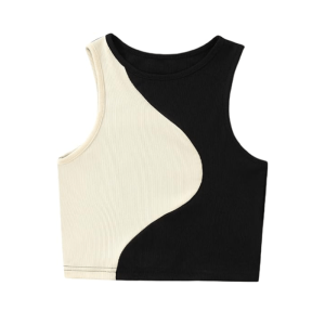 Groovy Y2K Aesthetic Tank Top - Colorful Coquette Style Apparel