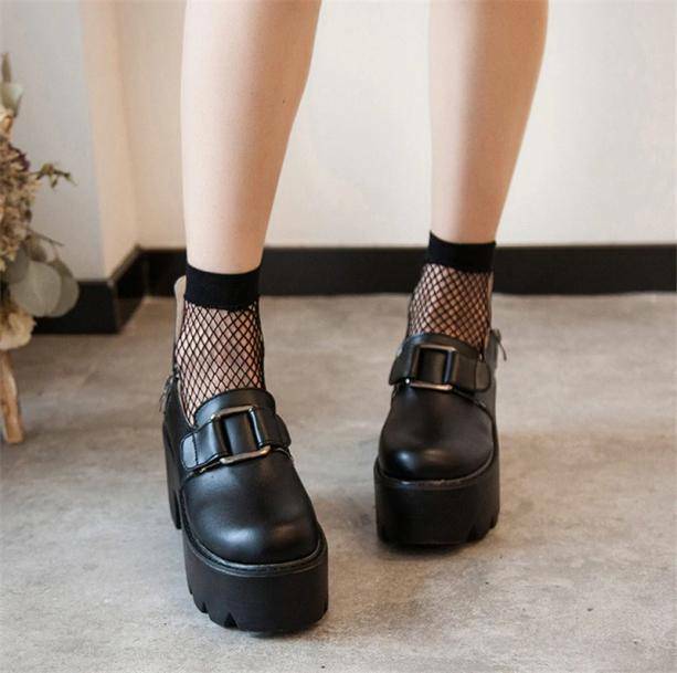 Harajuku Platform Shoes: Y2K Aesthetic Footwear for Trendy Outfits