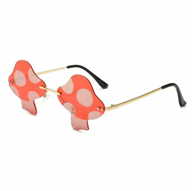 Indie Mushroom Sunglasses: Y2K Aesthetic Accessory for Unique Styles