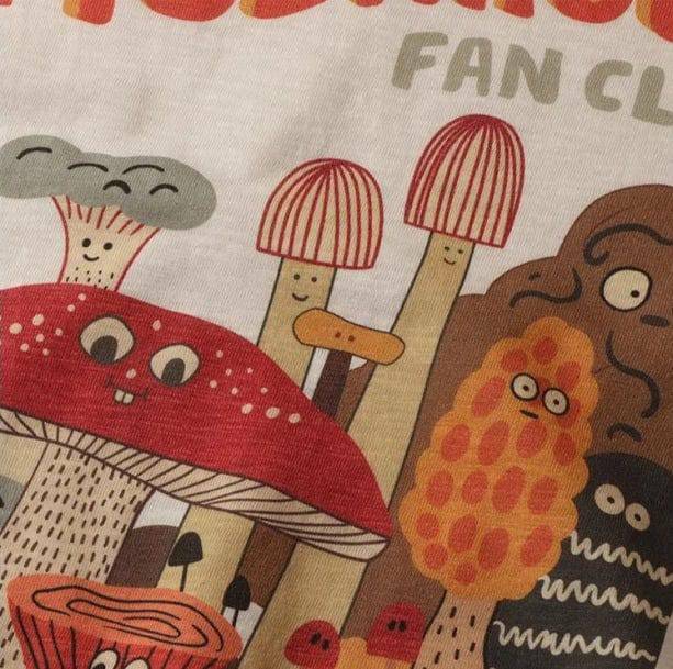 Indie Mushroom T-Shirt - Y2K Aesthetic Clothing for Unique Styles