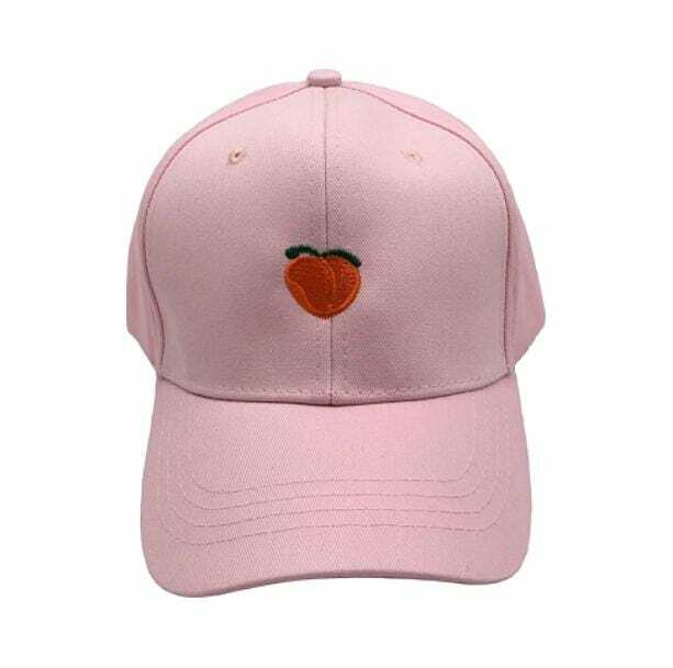 Just Peachy Cap: Y2K Aesthetic Hat for Coquette & Soft Girl Styles