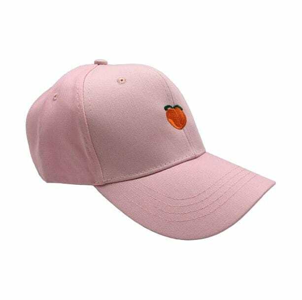 Just Peachy Cap: Y2K Aesthetic Hat for Coquette & Soft Girl Styles