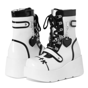 Kawaii Platform Boots: Y2K Aesthetic Footwear for Trendy Outfits