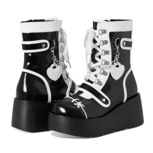 Kawaii Platform Boots: Y2K Aesthetic Footwear for Trendy Outfits