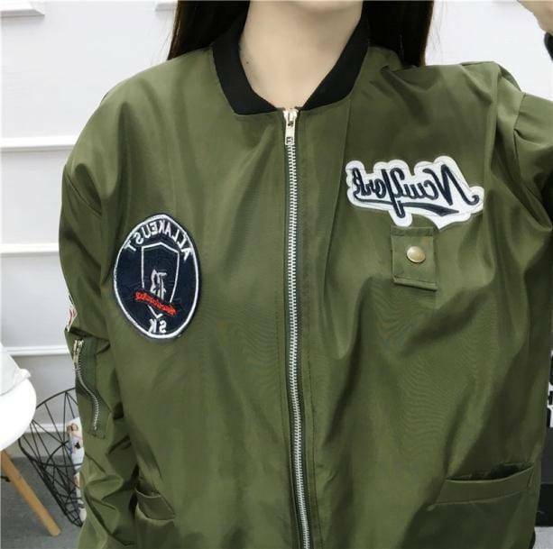 Off Green Windbreaker - Y2K Aesthetic Jacket for Trendy Outfits