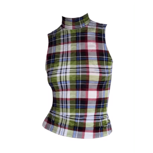 Plaid Aesthetic Tank Top - Y2K Coquette Style for Trendy Outfits