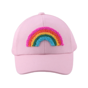 Rainbow Plush Baseball Cap - Y2K Aesthetic & Coquette Style Accessory