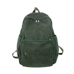 Retro Corduroy Backpack: Y2K Aesthetic Essential for Trendy Outfits