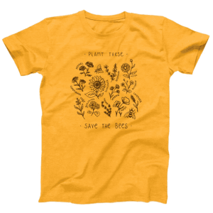 Save The Bees Y2K Graphic Tee - Trendy Aesthetic Outfit Essential