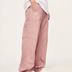 Soft Boy Aesthetic Pocket Pants - Y2K Clothing for Trendy Outfits