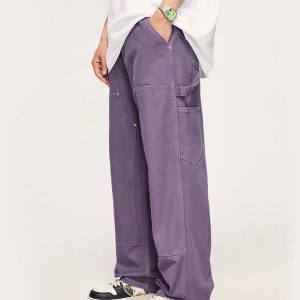 Soft Boy Aesthetic Pocket Pants - Y2K Clothing for Trendy Outfits