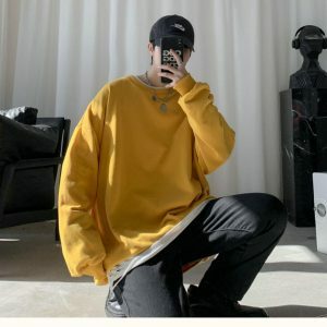 Soft Boy Oversized Sweatshirt - Y2K Aesthetic Clothing for Trendy Looks