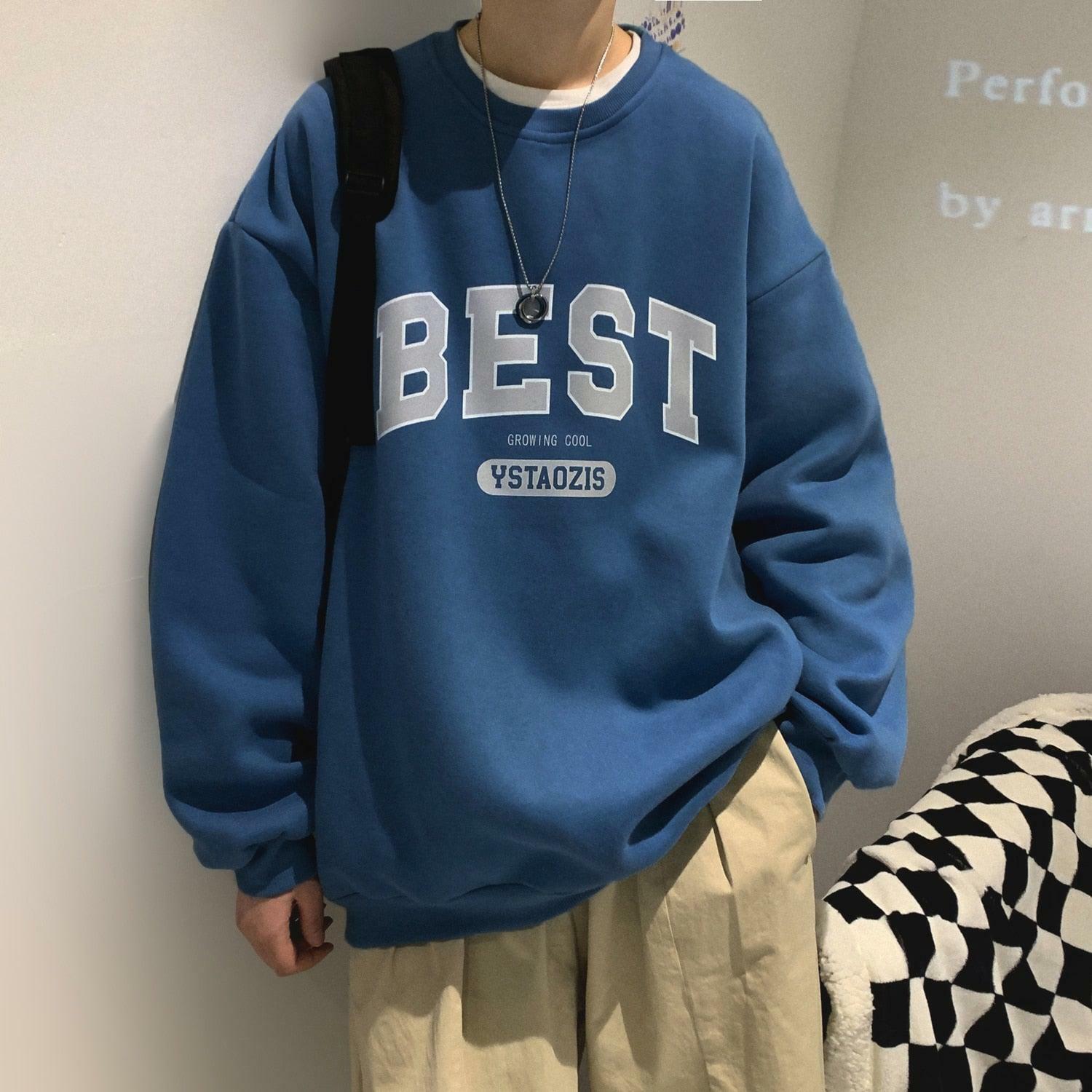 Soft Boy Oversized Sweatshirt - Y2K Aesthetic Clothing for Trendy Looks