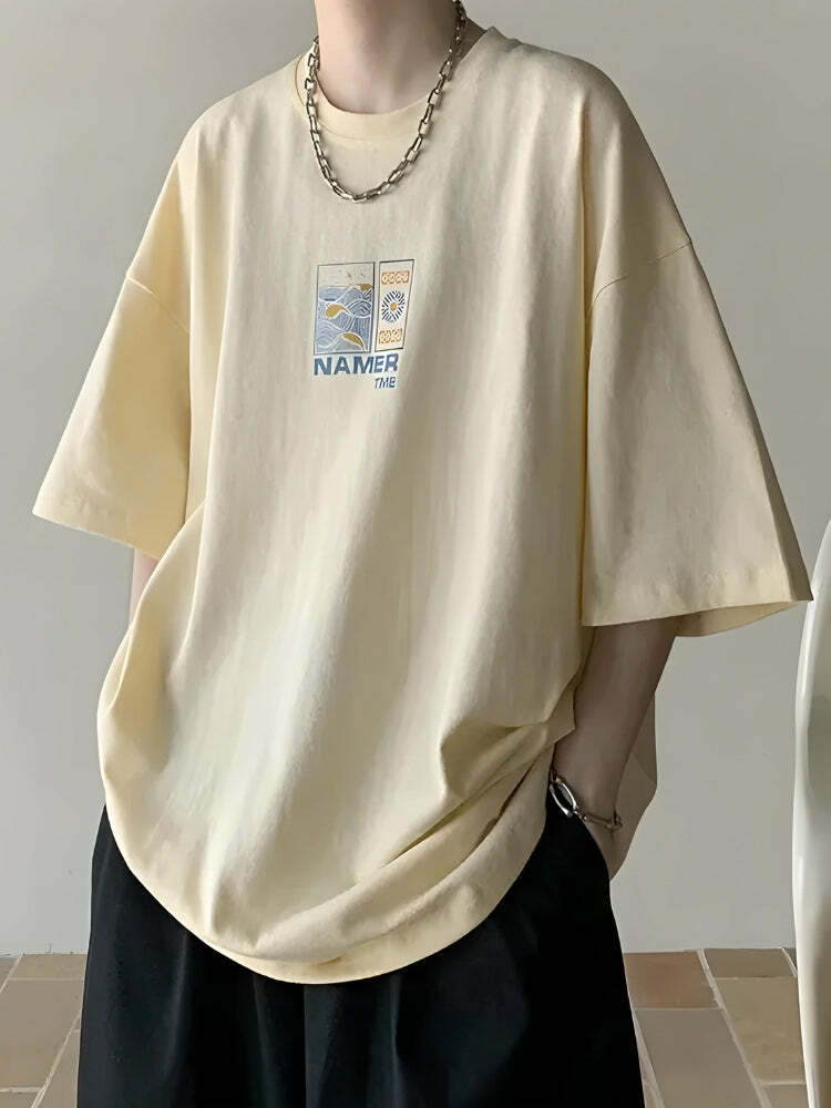 Soft Boy Summer Tee: Y2K Aesthetic Outfit for Trendy Looks