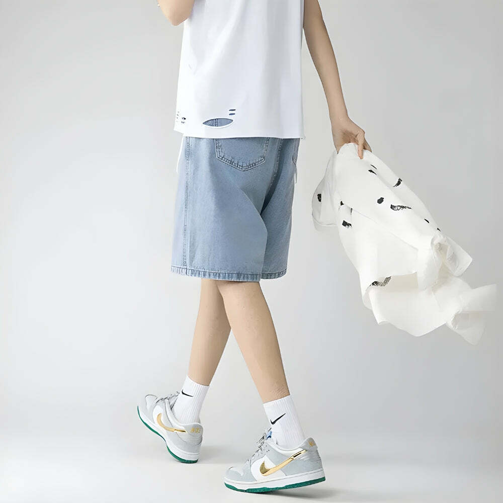 Soft Boy Wide Leg Shorts - Y2K Aesthetic Clothing for Trendy Outfits