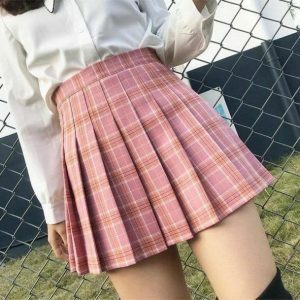 Soft Girl Aesthetic Skirt - Y2K Coquette Style Clothing for Trendy Looks