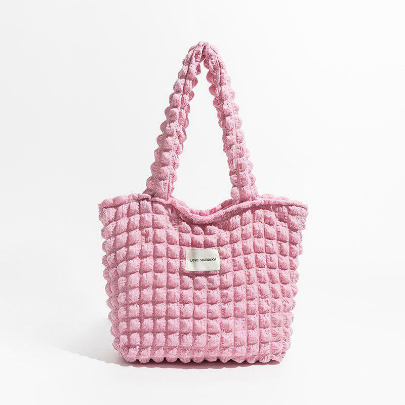 Soft Girl Popcorn Handbag - Y2K Aesthetic Coquette Style Accessory