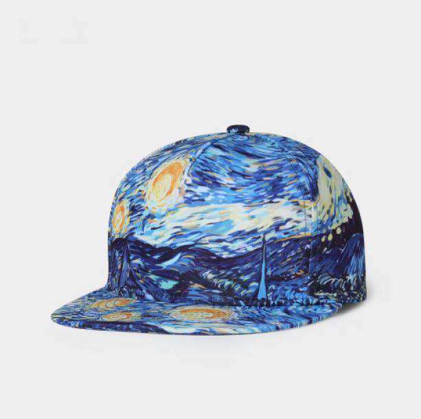 Starry Night Cap: Y2K Aesthetic Hat for Coquette & Soft Girl Styles