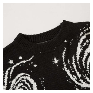 Starry Sky Sweater: Y2K Aesthetic Coquette Style for Trendy Outfits