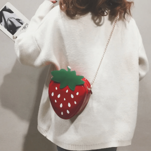 Strawberry Handbag: Y2K Aesthetic Coquette Style for Trendy Outfits