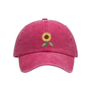 Sunflower Baseball Cap - Y2K Aesthetic Coquette Style Accessory