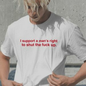 Support A Man's Right Y2K Graphic Tee - Aesthetic Coquette Style