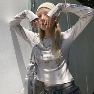 Trendy Acubi Top: Y2K Aesthetic Clothing for Unique Style Lovers