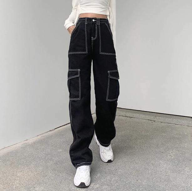 Trendy Aesthetic Baggy Jeans: Y2K, Coquette, and Goth Styles